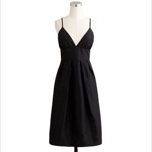 J.Crew Adrienne Silk Taffeta Dress